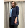 Sako prodloužené dlouhý rukáv dámské (S/M/L ONE SIZE) ITALSKÁ MÓDA IMD24001/DUR
