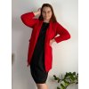 Sako prodloužené dlouhý rukáv dámské (S/M/L ONE SIZE) ITALSKÁ MÓDA IMD24001/DUR