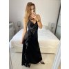Šaty dlouhé elegantní na ramínka dámské (S/M ONE SIZE) ITALSKÁ MÓDA IM423SIERA/DU (Velikost S/M/L, Barva červená)