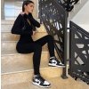 Overal dlouhý žebrovaný stahující a zeštíhlující dlouhý rukáv dámský (XS/S/M ONE SIZE ) ITALSKÁ MÓDA IMM24CH2990/DUR (Velikost S/M/L, Barva Černá)