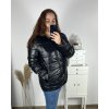 Bunda s kapucí jarní dlouhý rukáv dámská nadrozměr (3XL-7XL) FRANCOUZSKÁ MÓDA FMWB228029B21/DR