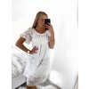 Šaty letní krajkové carmen dámské (S/M/L/XL ONE SIZE) ITALSKÁ MÓDA IM423122/DR
