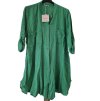 Košile prodloužená dlouhý rukáv dámské nadrozměr (XL/2XL/3XL ONE SIZE) ITALSKá MóDA IM323GESHA/DU (Velikost XL/2XL, Barva bílá)