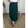 Sukně dlouhá dámská nadrozměr (L/XL/2XL ONE SIZE) ITALSKá MODA IM324PLISE/DR (Velikost XL/2XL, Barva Černá)