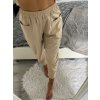 Souprava oversize kalhoty a tričko s dlouhým rukávem  dámská nadrozměr (M/L/XL ONE SIZE) ITALSKÁ MÓDA IMC24KIKA/DR (Velikost L/XL, Barva Černá)