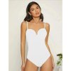 Body elegantní na ramínka dámské (S/M ONE SIZE) ITALSKÁ MÓDA IMM24M0011/DU