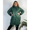 Bunda s kapucí dámská nadrozměr (2XL/3XL ONE SIZE) ITALSKÁ MÓDA IM423768/DR