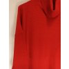 Šaty úpletové s rolákem dlouhý rukáv dámské (XL/2XL ONE SIZE) ITALSKÁ MÓDA IM4212748/DR