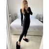 Overal dlouhý na zip dlouhý rukáv dámský (S/M ONE SIZE) ITALSKÁ MÓDA IMWAE234554/DUR (Velikost S/M/L, Barva Černá)
