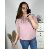Tunika krátký rukáv dámská nadrozměr (M-3XL POLSKÁ MODA PME24LILIE/DR