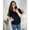 Tunika krátký rukáv dámská nadrozměr (M-3XL POLSKÁ MODA PME24LILIE/DR