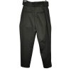 Kalhoty dlouhé s páskem dámské (S-XL) ITALSKÁ MÓDA DDS24A316N/DUR (Velikost L, Barva Černá)