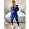 Kabát alpaka dlouhý rukáv dámský (S/M/L ONE SIZE) ITALSKÁ MÓDA IMWCW23010/DU