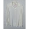Košile elegantní dlouhý rukáv dámská (M/L ONE SIZE) ITALSKá MODA IM724004/DUR (Velikost M/L, Barva bílá)