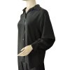 Košile elegantní dlouhý rukáv dámská (M/L ONE SIZE) ITALSKá MODA IM724004/DUR (Velikost M/L, Barva bílá)