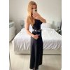 Sukně dlouhá  s páskem dámská (S/M/L ONE SIZE) ITALSKá MóDA IM324MY65068/DUR (Velikost M/L, Barva béžová)