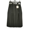 Sukně dlouhá  s páskem dámská (S/M/L ONE SIZE) ITALSKá MóDA IM324MY65068/DUR (Velikost M/L, Barva béžová)