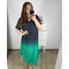 Šaty letní krátký rukáv dámské nadrozměr (3XL/4XL ONE SIZE) ITALSKÁ MÓDA IMWQ24076-5/DUR