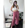 Kalhoty letní dlouhé dámské (S/M/L/XL ONE SIZE) ITALSKÁ MÓDA IMD24004/DR