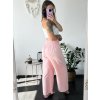 Kalhoty letní dlouhé dámské (S/M/L/XL ONE SIZE) ITALSKÁ MÓDA IMD24004/DR
