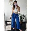 Kalhoty letní dlouhé dámské (S/M/L/XL ONE SIZE) ITALSKÁ MÓDA IMD24004/DR