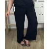 Kalhoty letní dlouhé dámské (S/M/L/XL ONE SIZE) ITALSKÁ MÓDA IMD24004/DR