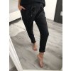 Kalhoty strečové dlouhé dámské (M/L ONE SIZE) ITALSKá MODA IM4240137/DU (Velikost M/L, Barva bílá)