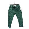 Kalhoty strečové dlouhé dámské (M/L ONE SIZE) ITALSKá MODA IM4240137/DU (Velikost M/L, Barva bílá)