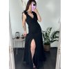 Šaty na ramínka elegantní dámské (S/M ONE SIZE) ITALSKÁ MÓDA IMWAA24002/DUR (Velikost S/M/L, Barva béžová smetanová)