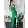 Šaty na ramínka elegantní dámské (S/M ONE SIZE) ITALSKÁ MÓDA IMWAA24002/DUR (Velikost S/M/L, Barva béžová smetanová)