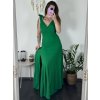 Šaty na ramínka elegantní dámské (S/M ONE SIZE) ITALSKÁ MÓDA IMWAA24002/DUR (Velikost S/M/L, Barva béžová smetanová)