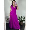 Šaty na ramínka elegantní dámské (S/M ONE SIZE) ITALSKÁ MÓDA IMWAA24002/DUR (Velikost S/M/L, Barva béžová smetanová)