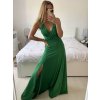 Šaty na ramínka elegantní dámské (S/M ONE SIZE) ITALSKÁ MÓDA IMWAA24002/DUR (Velikost S/M/L, Barva béžová smetanová)