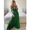 Šaty na ramínka elegantní dámské (S/M ONE SIZE) ITALSKÁ MÓDA IMWAA24002/DUR (Velikost S/M/L, Barva béžová smetanová)