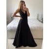 Šaty na ramínka elegantní dámské (S/M ONE SIZE) ITALSKÁ MÓDA IMWAA24002/DUR (Velikost S/M/L, Barva béžová smetanová)