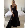 Šaty na ramínka elegantní dámské (S/M ONE SIZE) ITALSKÁ MÓDA IMWAA24002/DUR (Velikost S/M/L, Barva béžová smetanová)
