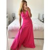 Šaty na ramínka elegantní dámské (S/M ONE SIZE) ITALSKÁ MÓDA IMWAA24002/DUR (Velikost S/M/L, Barva béžová smetanová)