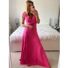 Šaty na ramínka elegantní dámské (S/M ONE SIZE) ITALSKÁ MÓDA IMWAA24002/DUR (Velikost S/M/L, Barva béžová smetanová)