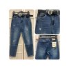 Rifle jeans dlouhé dámské  (M-3XL) M.SARA MSR24M399-4