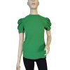 Tričko krátký rukáv dámské STELA (S/M/L ONE SIZE) ITALSKÁ MÓDA IMM23HF12989/DUR (Velikost S/M/L, Barva bílá)