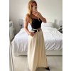 Kalhoty dlouhé s páskem dámské (S/M/L ONE SIZE) ITALSKÁ MÓDA IMWD24001/DU