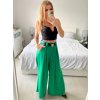 Kalhoty dlouhé s páskem dámské (S/M/L ONE SIZE) ITALSKÁ MÓDA IMWD24001/DU
