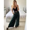 Kalhoty dlouhé oversize elegantní s páskem dámské (S/M/L ONE SIZE) ITALSKá MODA IM3244008/DU (Velikost M/L, Barva béžová)