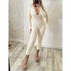 Overal dlouhý dlouhý rukáv dámský (S/M ONE SIZE) ITALSKÁ MÓDA IMWAE24067/DUR (Velikost S/M/L, Barva Černá)
