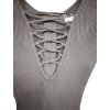 Overal dlouhý dlouhý rukáv dámský (S/M ONE SIZE) ITALSKÁ MÓDA IMWAE24067/DUR (Velikost S/M/L, Barva Černá)