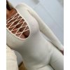 Overal dlouhý dlouhý rukáv dámský (S/M ONE SIZE) ITALSKÁ MÓDA IMWAE24067/DUR (Velikost S/M/L, Barva Černá)