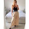 Kalhoty dlouhé dámské (S/M/L ONE SIZE) ITALSKÁ MÓDA IMWAD24017/DU (Velikost M/L, Barva Černá)
