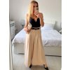 Kalhoty dlouhé dámské (S/M/L ONE SIZE) ITALSKÁ MÓDA IMWAD24017/DU (Velikost M/L, Barva Černá)