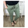 Kalhoty strečové dlouhé  dámské (L/XL/2XL ONE SIZE) ITALSKÁ MÓDA IMD23139