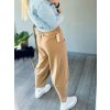 Tepláky elegantní oversize dlouhé dámské (S/M/L ONE SIZE) ITALSKÁ MÓDA IMD23634